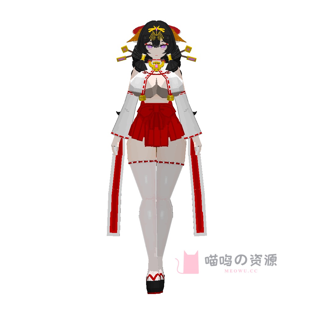 神社巫女-千板仓耳 · preview