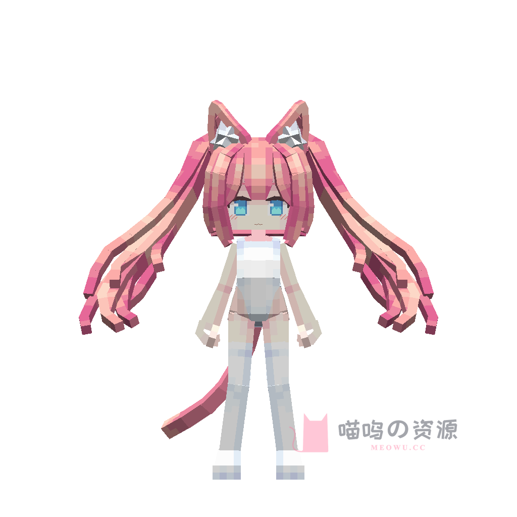 白丝死库水小猫娘 · 02_粉猫猫（浅色服） · 1.8