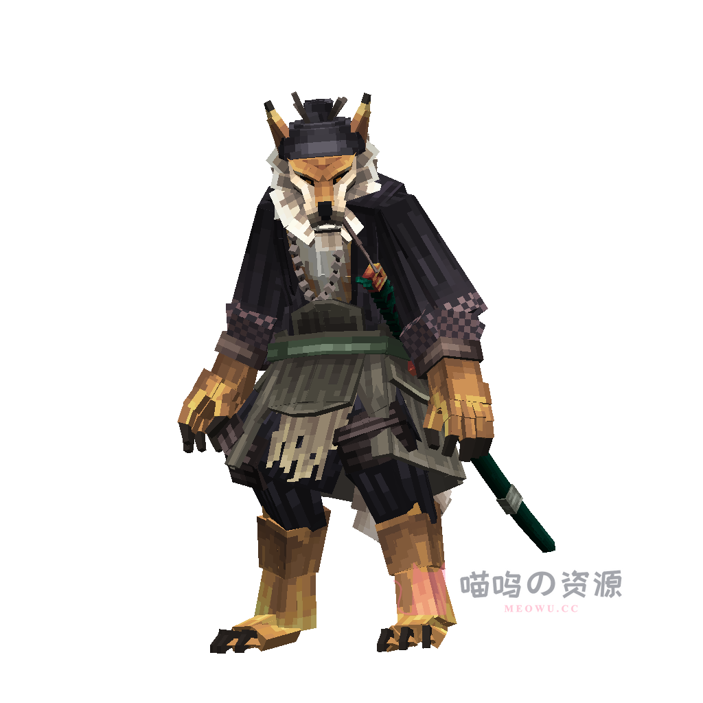 刀狼 · 01_标准服饰