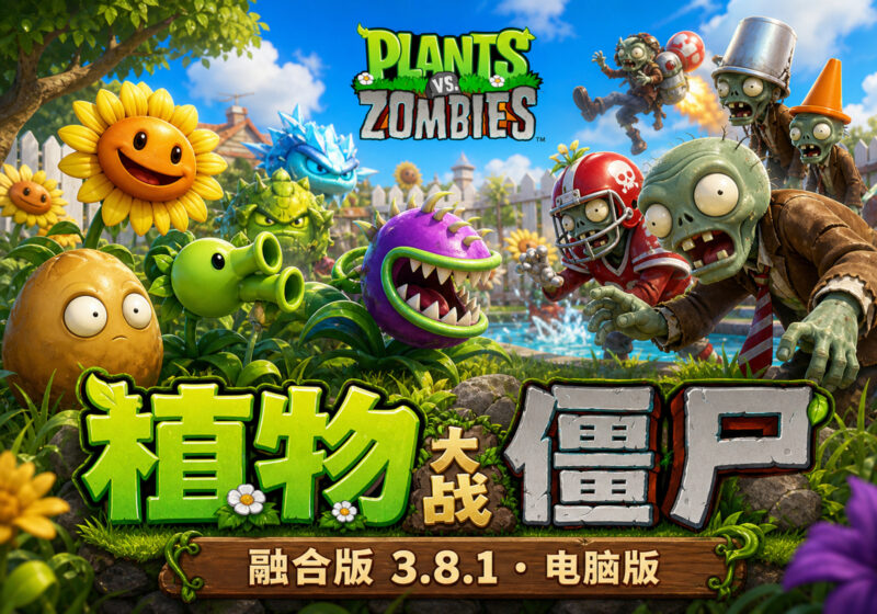 植物大战僵尸融合版 3.8.1：一键启动整合包-喵呜の资源
