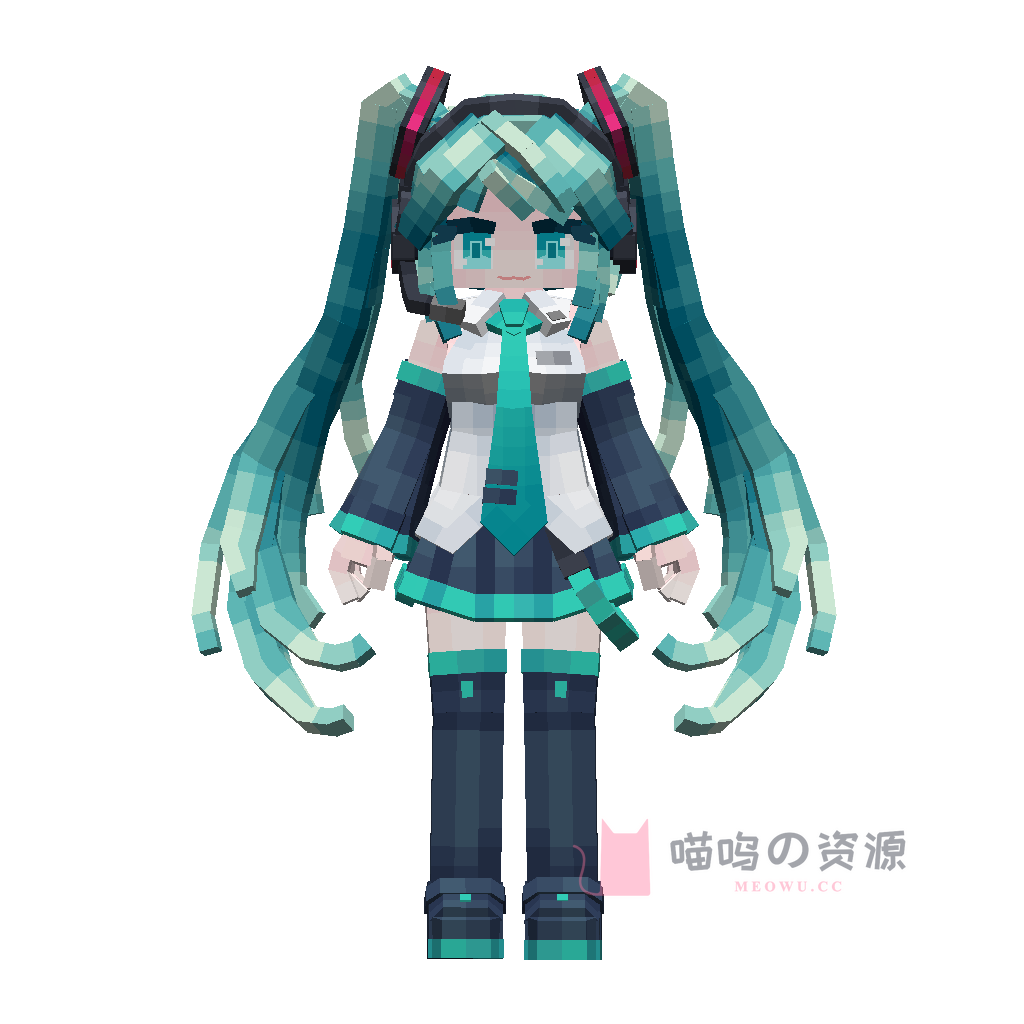 完全冻结vocaloid共享模型-初音未来MIKU · preview