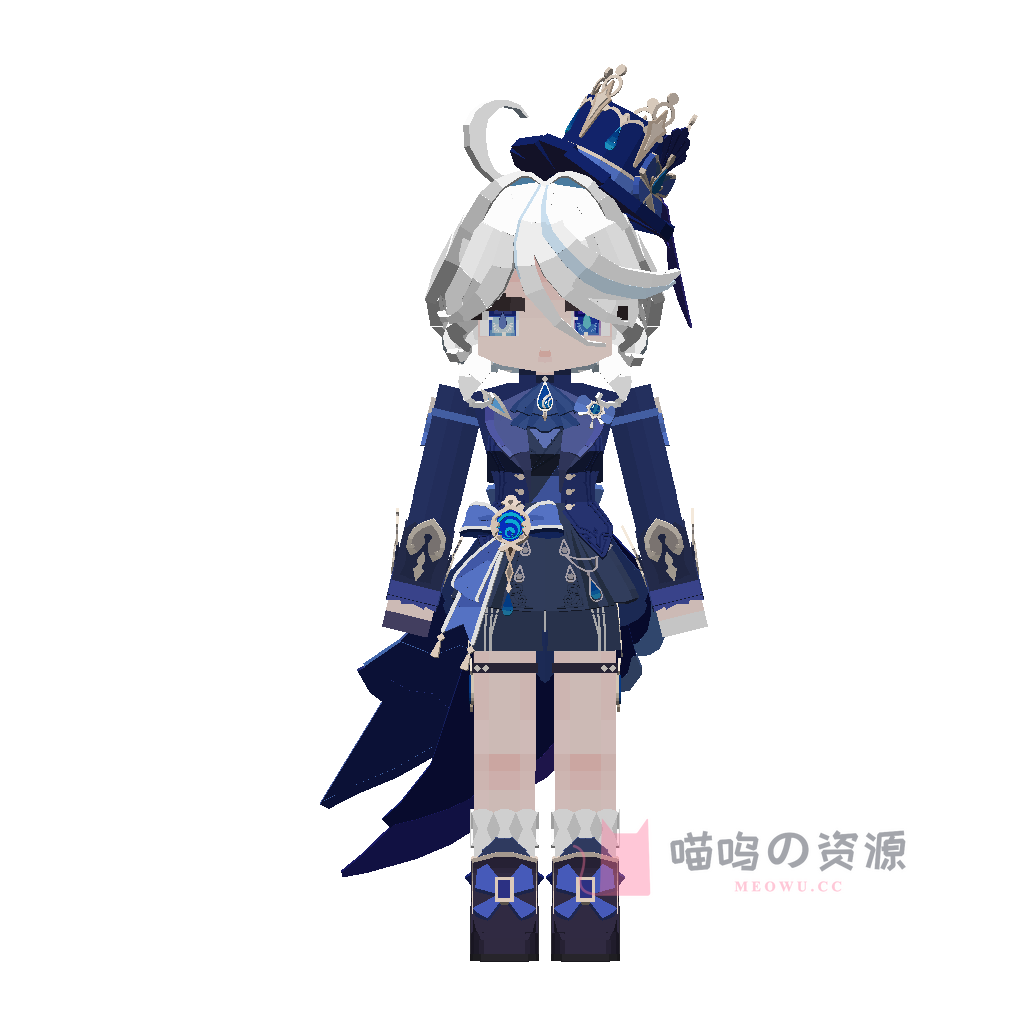 暖笙小憨猪崩坏-星穹铁道芙宁娜Lv.999-黑v1.11 · preview · 1.11
