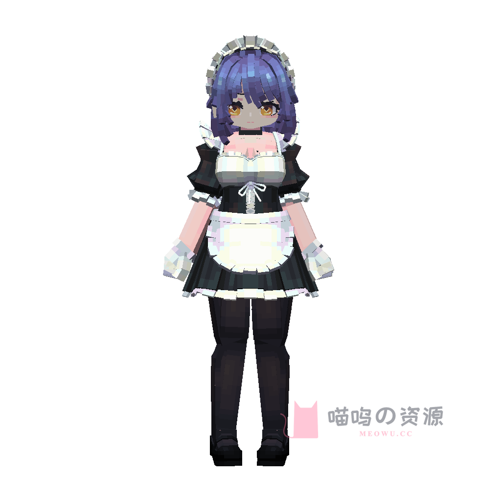 枫与玲-玲 · 01_女仆服饰黑丝⭐